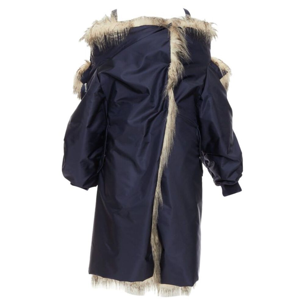Prada 2021 Faux Fur Bomber Coat